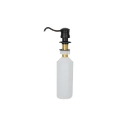 Outlet Solid Brass Soap & Lotion Dispenser in Oil Rubbed Bronze Soap Dispensers