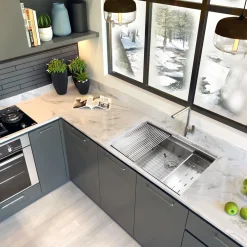 Online 36" Pro Series Workstation Kitchen Sink Accessories Workstation Sinks|Stainless Steel Sinks