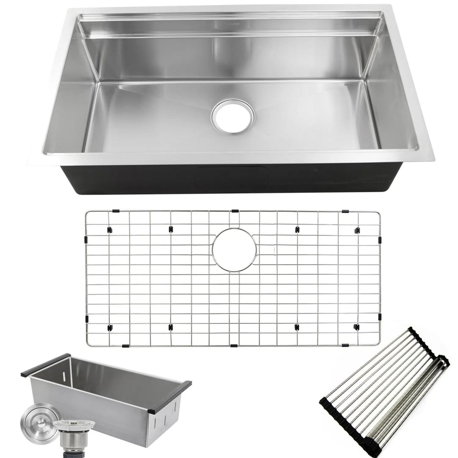 Online 36" Pro Series Workstation Kitchen Sink Accessories Workstation Sinks|Stainless Steel Sinks