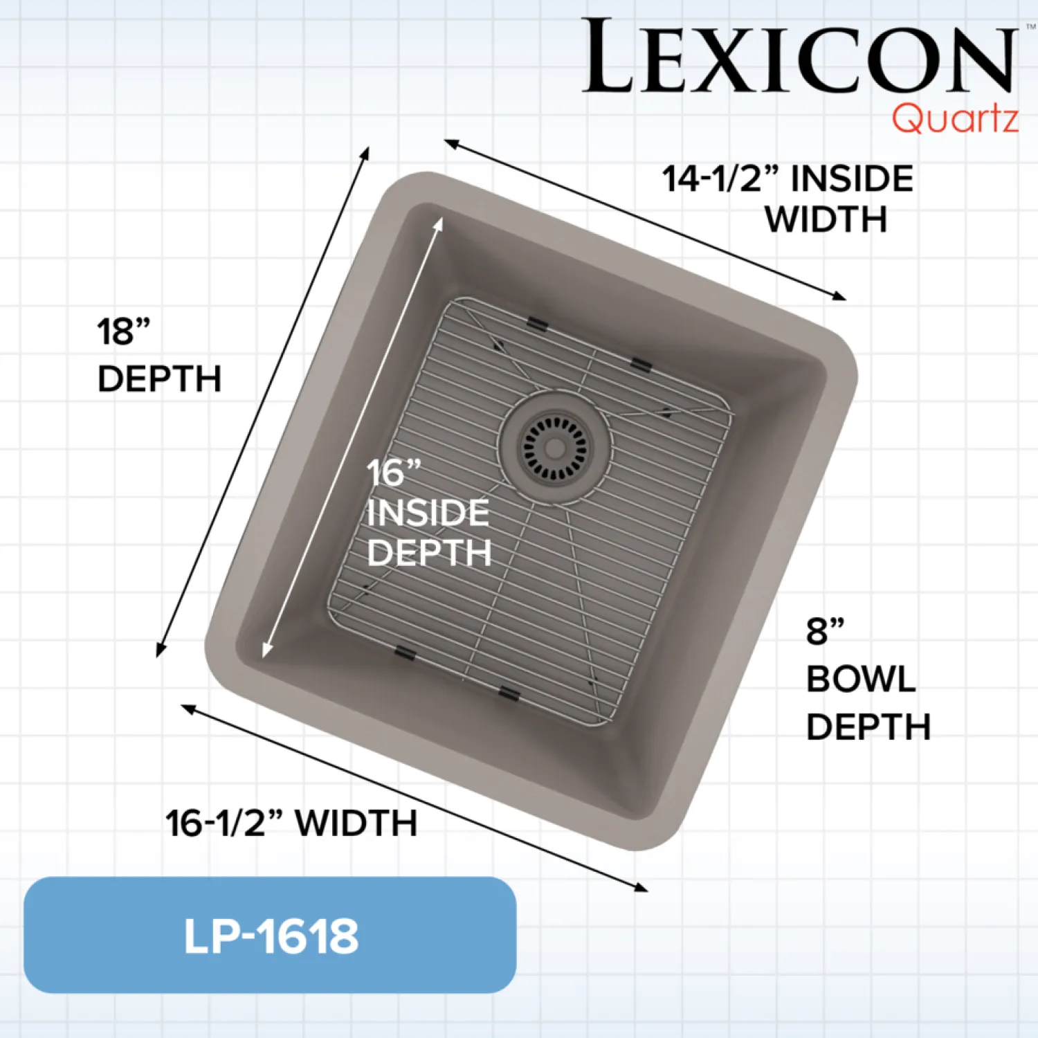 Sale Rectangle Quartz Composite Bar/Prep Sink Single Bowl Sinks|Composite & Quartz Sinks