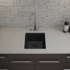 Sale Rectangle Quartz Composite Bar/Prep Sink Single Bowl Sinks|Composite & Quartz Sinks