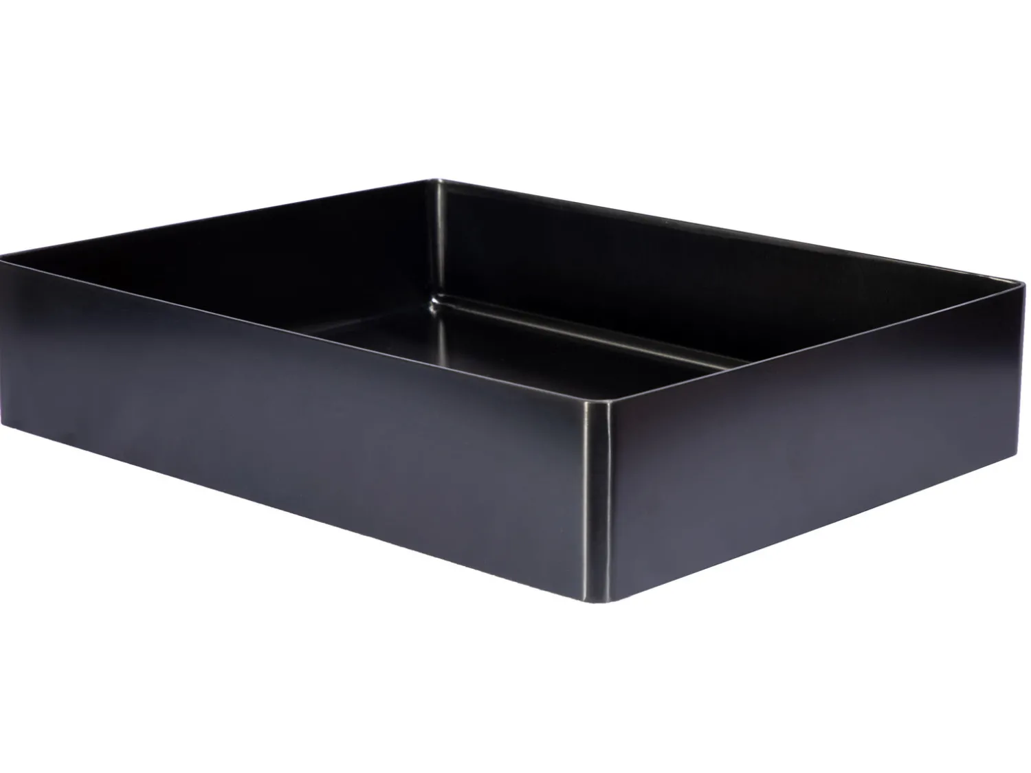 Rectangular 19 x 14 1/2" Stainless Steel Bathroom Vessel Sink with Drain in Black Stainless Steel Sinks|Above Counter / Vessel Sinks