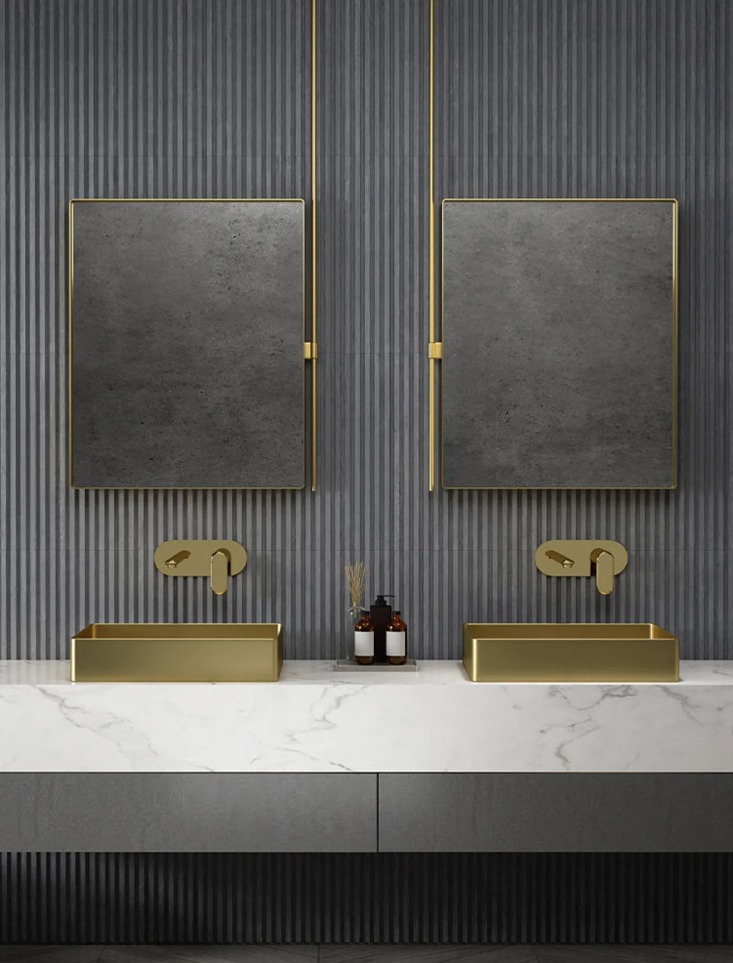 Discount Rectangular 19" x 14 1/2" Stainless Steel Bathroom Vessel Sink with Drain in Gold Stainless Steel Sinks|Above Counter / Vessel Sinks