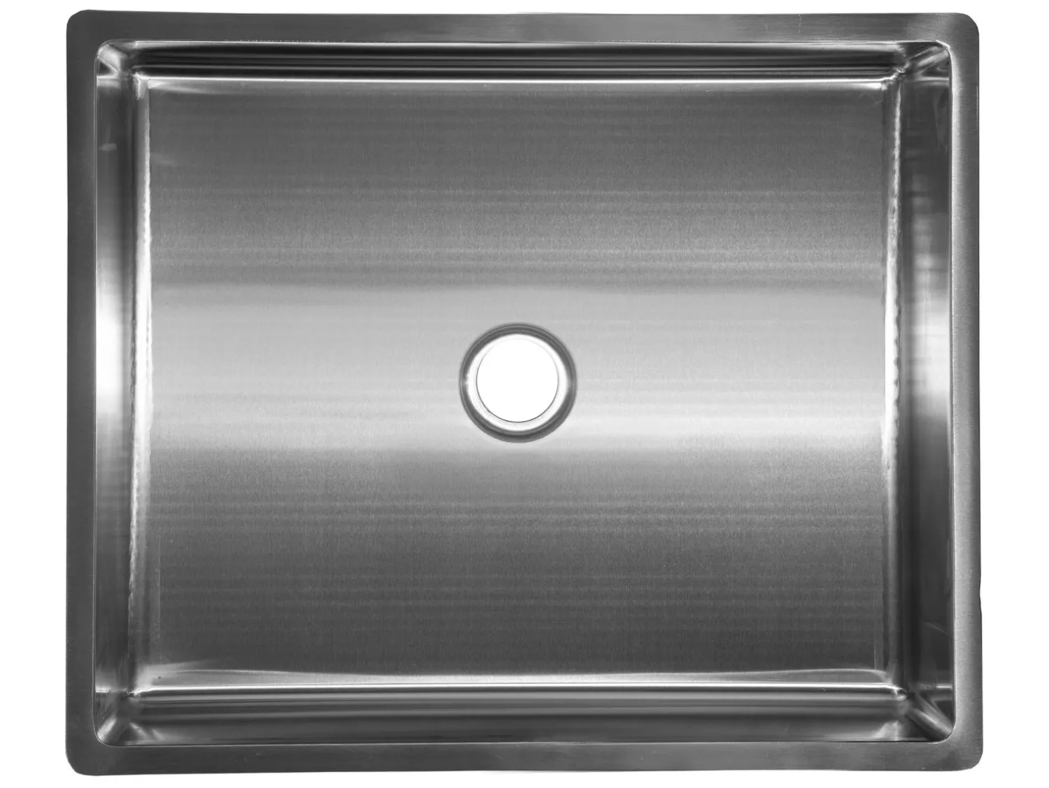Best Rectangular 18 3/4" x 15 3/4" Thick Rim Stainless Steel Bathroom Vessel Sink with Drain in Silver Stainless Steel Sinks|Above Counter / Vessel Sinks
