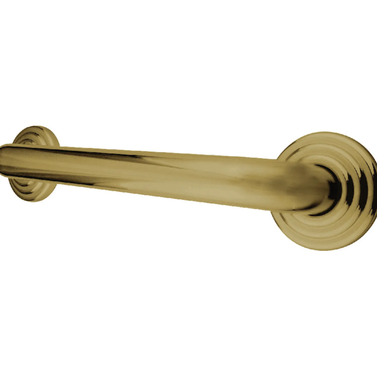 Sale Restoration 18" Brass Decorative Grab Bar in Polished Brass Grab Bars