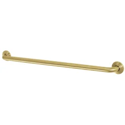New Restoration 32" Brass Decorative Grab Bar in Brushed Brass Grab Bars