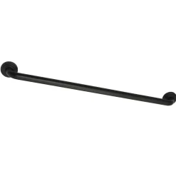 Discount Restoration 32" Brass Decorative Grab Bar in Matte Black Grab Bars