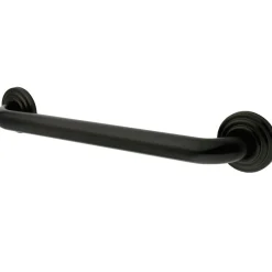 Clearance Restoration 12" Brass Decorative Grab Bar in Oil Rubbed Bronze Grab Bars