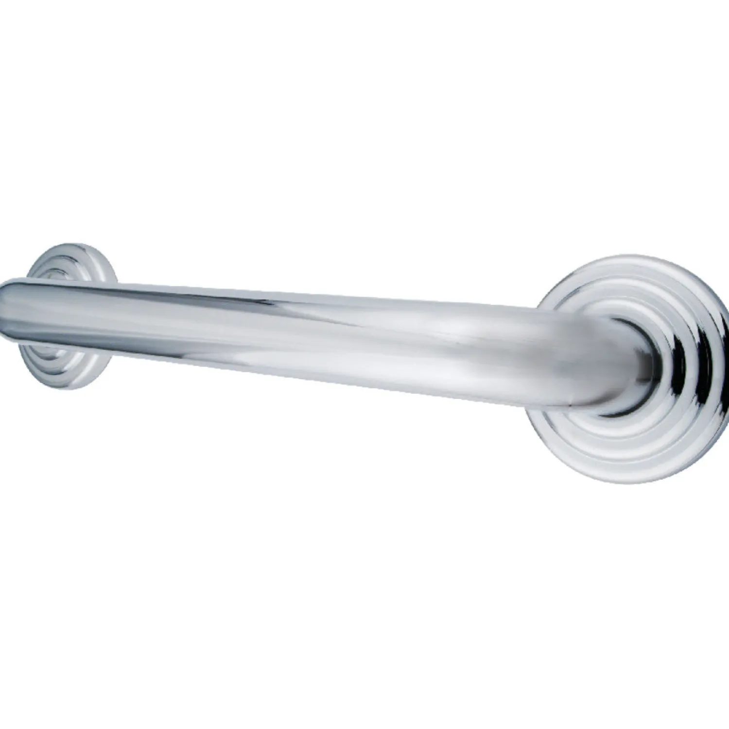 Clearance Restoration 12" Brass Decorative Grab Bar in Polished Chrome Grab Bars