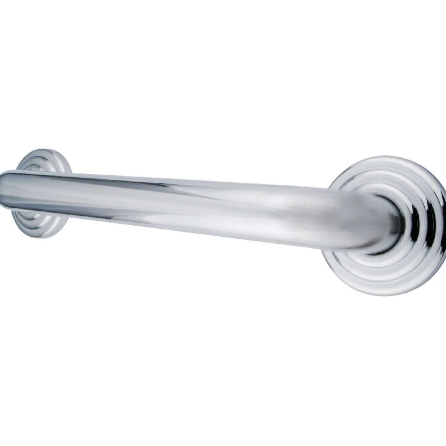Sale Restoration 16" Brass Decorative Grab Bar in Polished Chrome Grab Bars