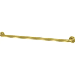 Best Restoration 36" Brass Decorative Grab Bar in Brushed Brass Grab Bars