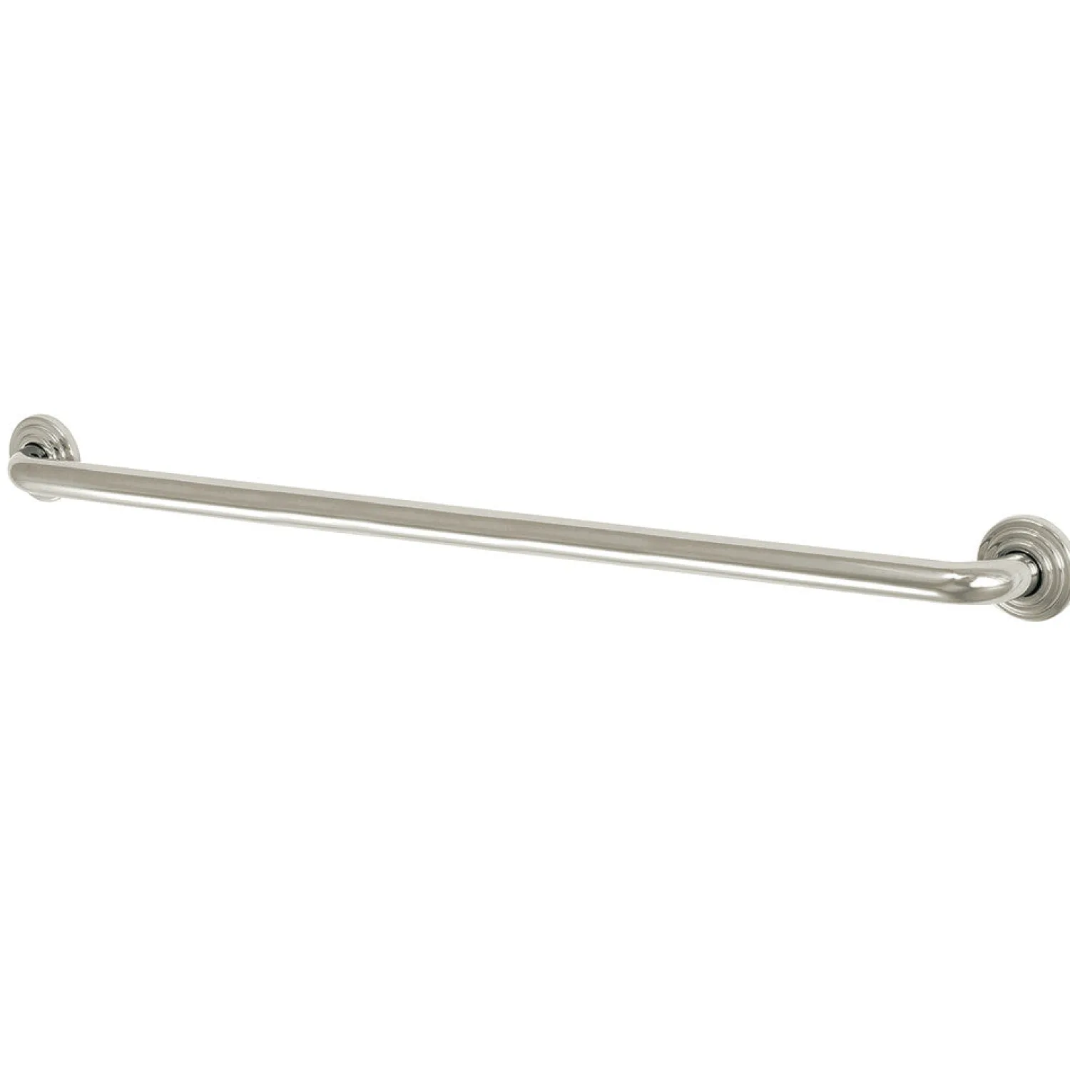Best Restoration 36" Brass Decorative Grab Bar in Polished Nickel Grab Bars