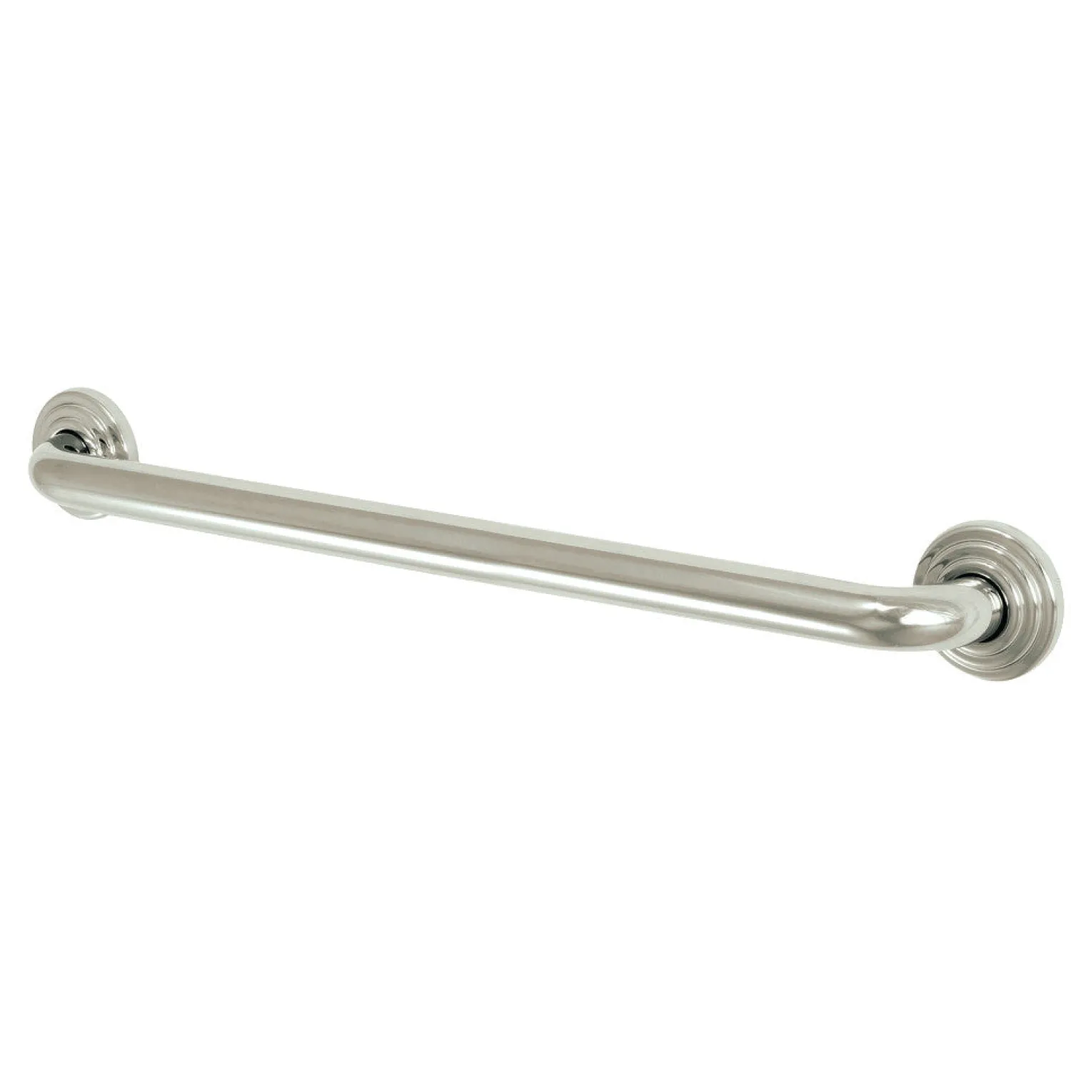 Hot Restoration 24" Brass Decorative Grab Bar in Polished Nickel Grab Bars