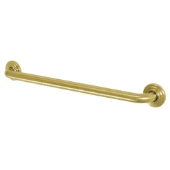 Hot Restoration 24" Brass Decorative Grab Bar in Brushed Brass Grab Bars