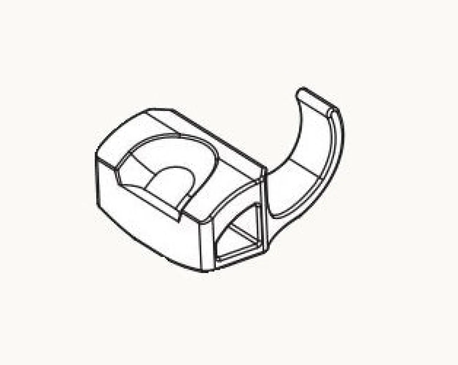 Hot Restriction Clip for Concealed Cup Hinge Touch Up Paints And Sample Doors