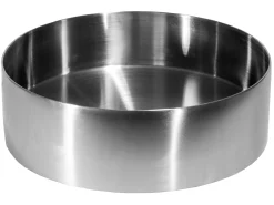 Discount 15" Round Stainless Steel Bathroom Vessel Sink with Drain in Silver Stainless Steel Sinks|Above Counter / Vessel Sinks