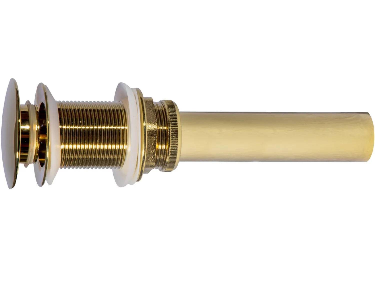Best 15" Round Stainless Steel Undermount Bathroom Sink with Drain in Gold Undermount|Stainless Steel Sinks