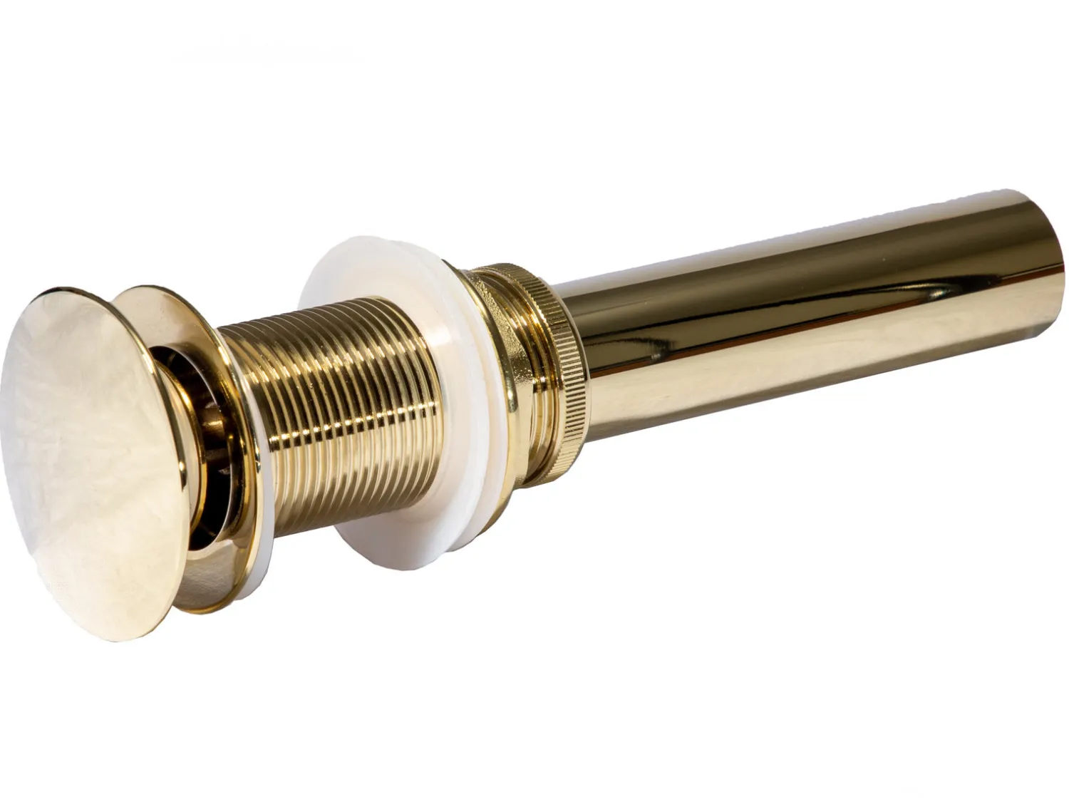 Best 15" Round Stainless Steel Undermount Bathroom Sink with Drain in Gold Undermount|Stainless Steel Sinks