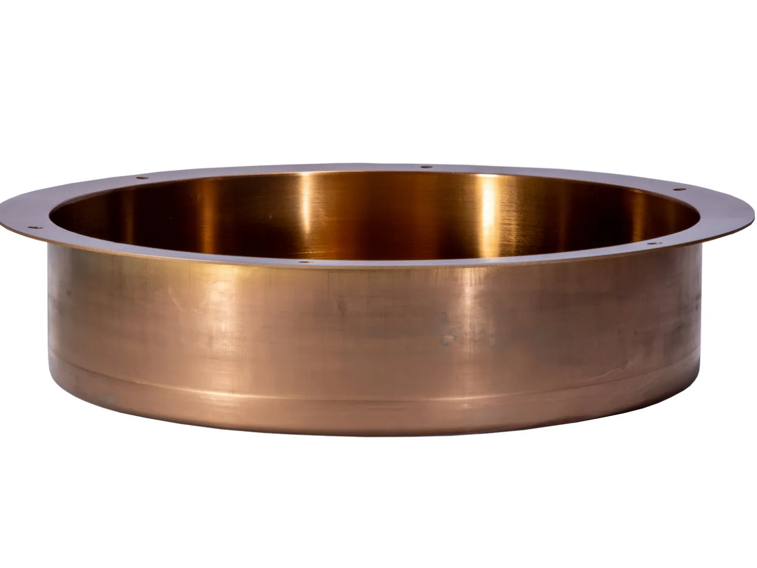 Best 15" Round Stainless Steel Undermount Bathroom Sink with Drain in Rose Gold Undermount|Stainless Steel Sinks