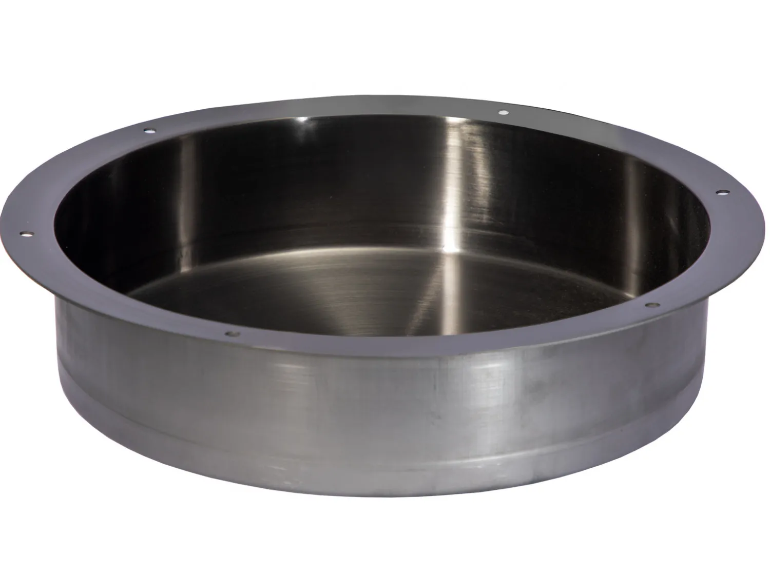 Discount 15" Round Stainless Steel Undermount Bathroom Sink with Drain in Black Undermount|Stainless Steel Sinks