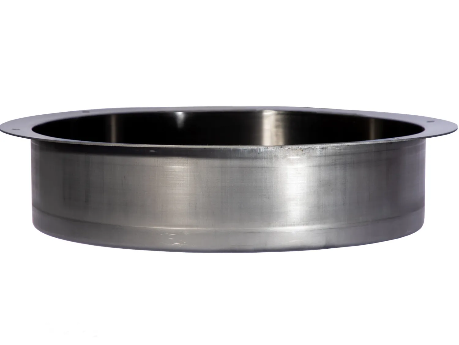 Discount 15" Round Stainless Steel Undermount Bathroom Sink with Drain in Black Undermount|Stainless Steel Sinks