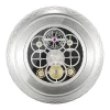 Discount Chrono Two Handle Watch Face Knob Widespread Bathroom Faucet in Brushed Nickel Stainless 8" Widespread