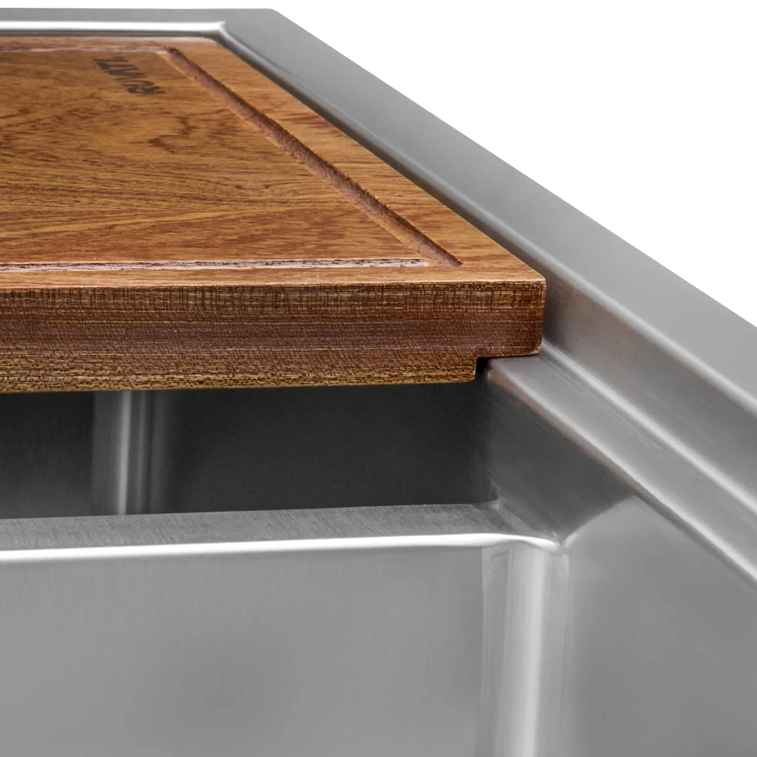 Hot 33" Drop-in 40/60 Workstation Double Bowl Sink Drop-In / Top Mount Sinks|Stainless Steel Sinks
