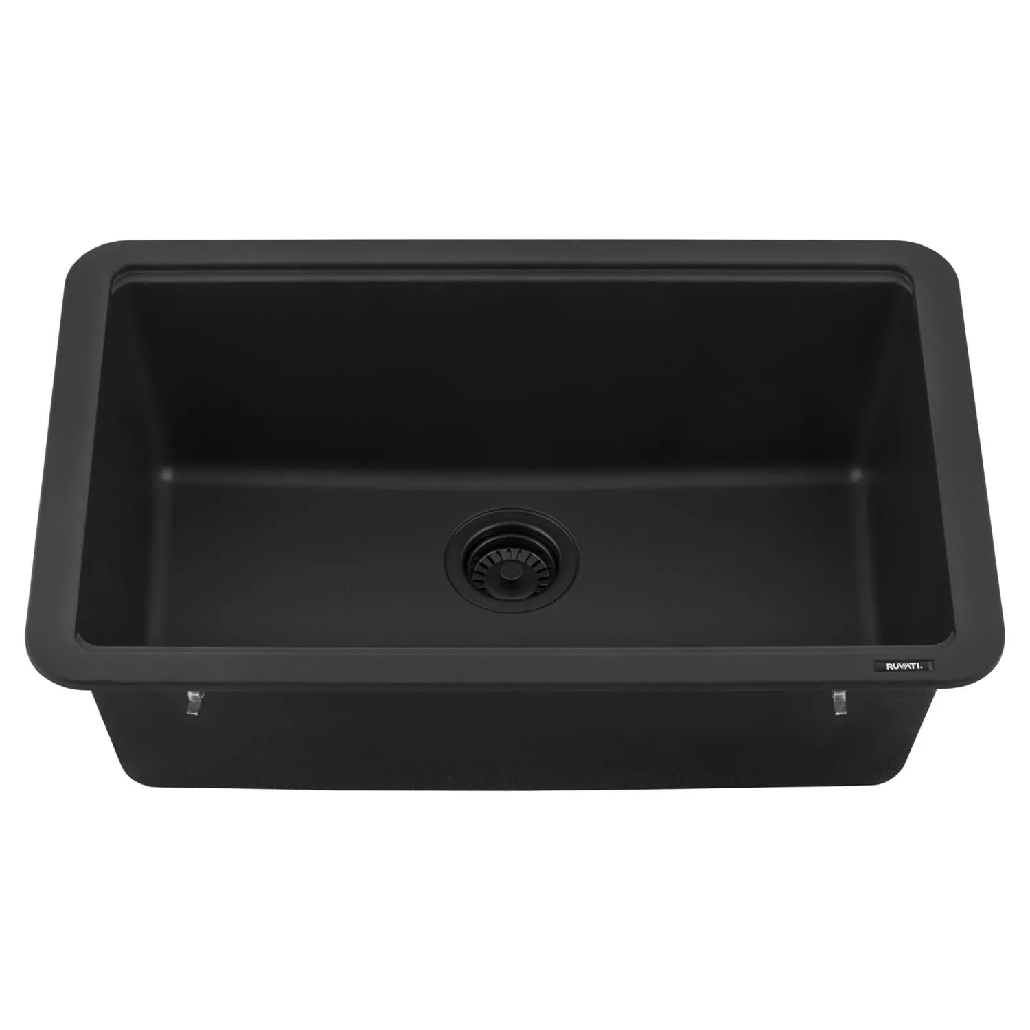Best 30" Dual Mount Composite Workstation Kitchen Sink in Black Drop-In / Top Mount Sinks|Single Bowl Sinks