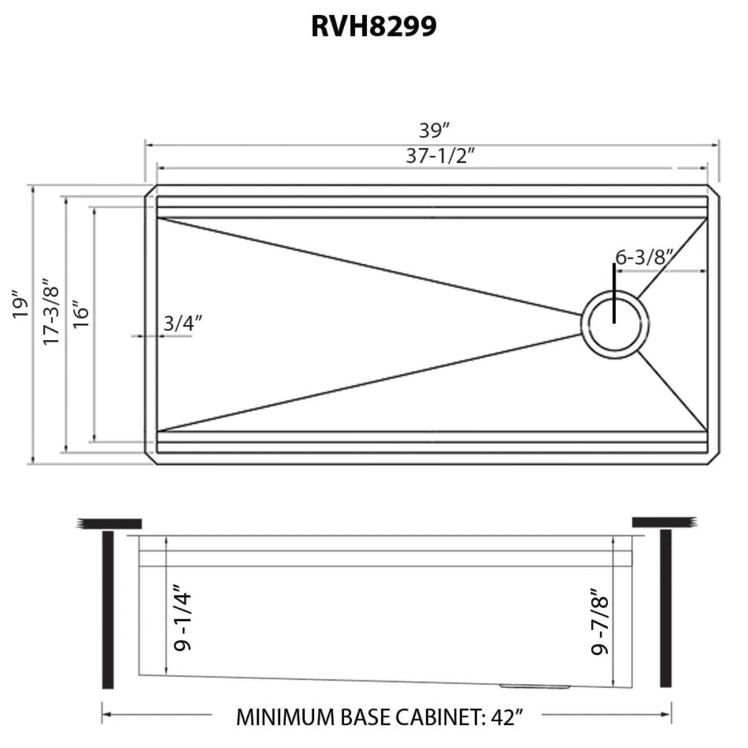 Sale 39" Dual Tier Undermount Workstation Kitchen Sink Undermount Sinks|Single Bowl Sinks