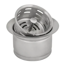 Outlet Extended Garbage Disposal Flange with Deep Basket Strainer for Kitchen Sinks Sink Drains, Disposer Flanges & Air Gaps|Garbage Disposals & Parts
