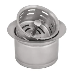Outlet Extended Garbage Disposal Flange with Deep Basket Strainer for Kitchen Sinks Sink Drains, Disposer Flanges & Air Gaps|Garbage Disposals & Parts