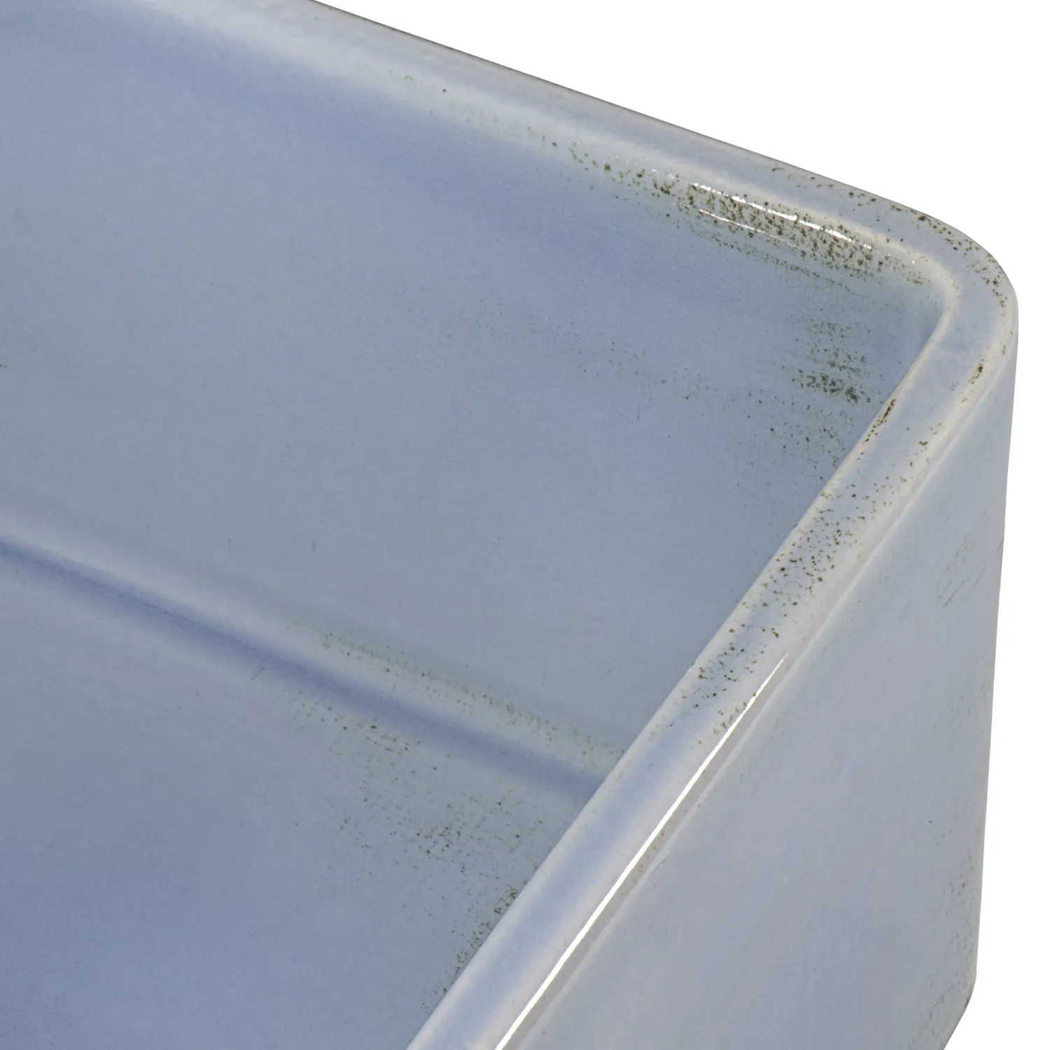 Discount 33" Fireclay Distressed Finish Farmhouse Apron-Front Kitchen Sink Reversible - Coastal Blue Single Bowl Sinks|Apron Front / Farmhouse Sinks