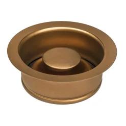 New Garbage Disposal Flange for Kitchen Sinks Sink Drains, Disposer Flanges & Air Gaps|Gunmetal, Brass, & Gold