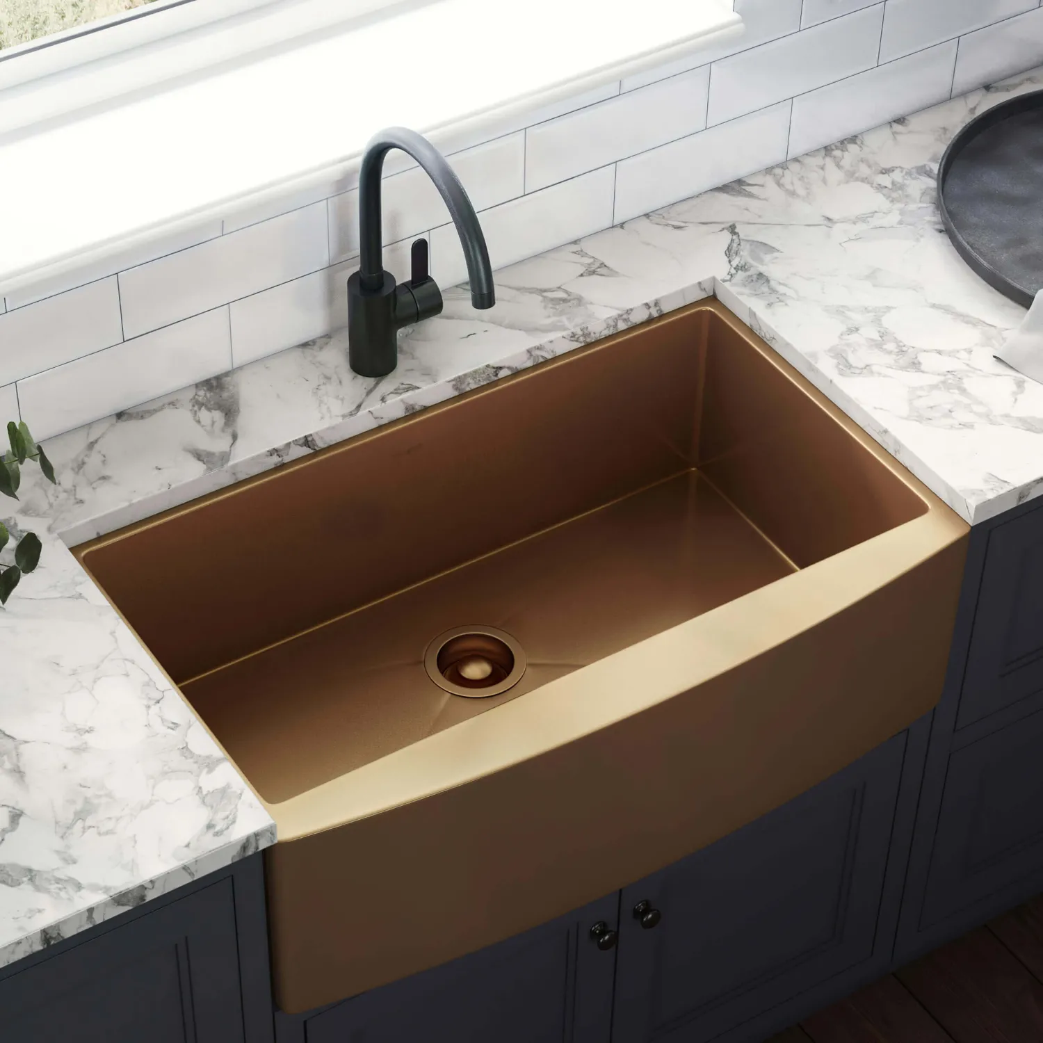 New Garbage Disposal Flange for Kitchen Sinks Sink Drains, Disposer Flanges & Air Gaps|Gunmetal, Brass, & Gold