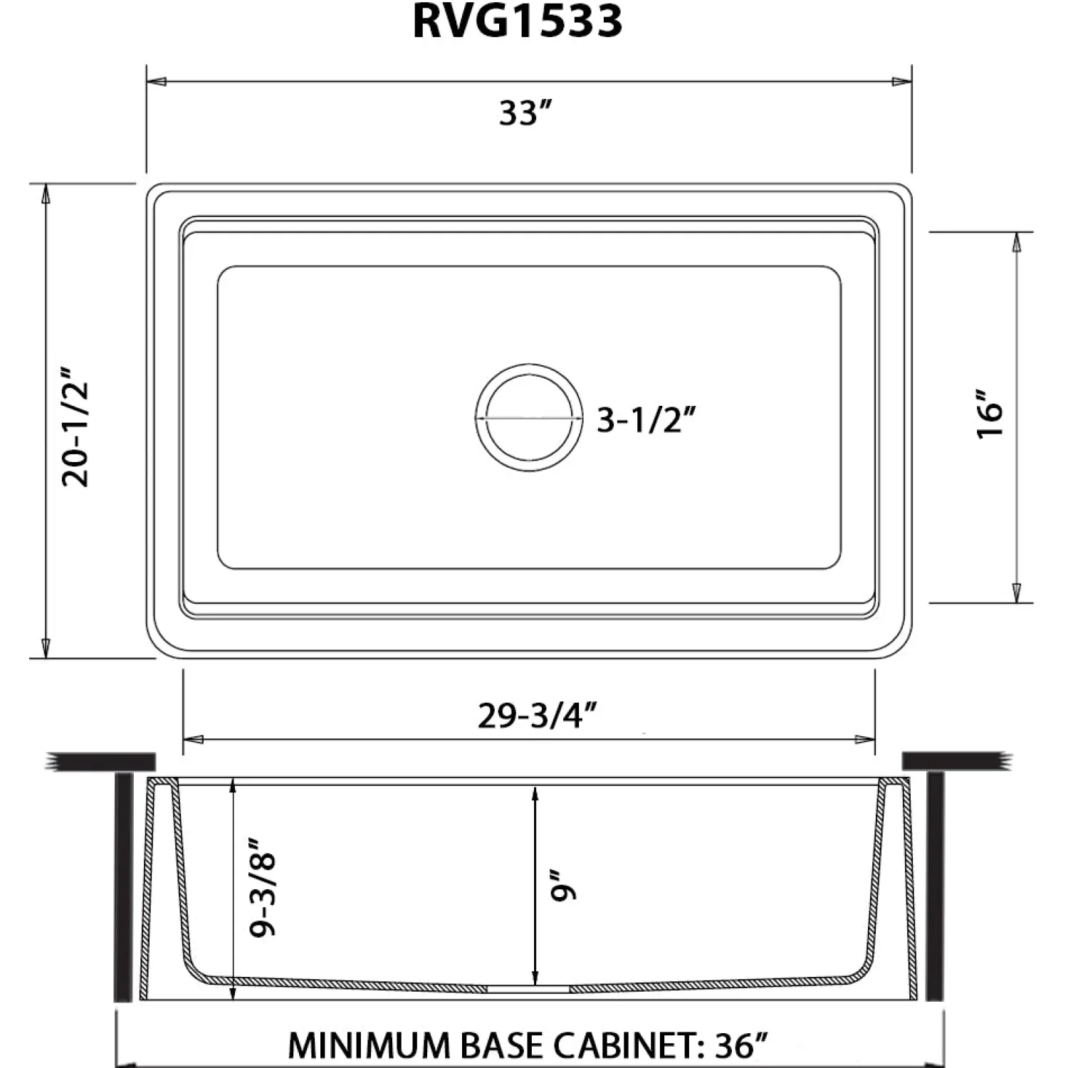 Clearance 33" Granite Composite Farmhouse Workstation Apron Front Kitchen Sink Single Bowl Sinks|Apron Front / Farmhouse Sinks