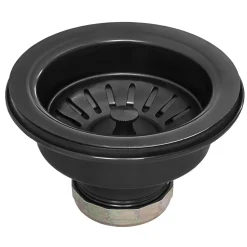 Hot Kitchen Sink Strainer Drain Assembly Sink Drains, Disposer Flanges & Air Gaps|Gunmetal, Brass, & Gold