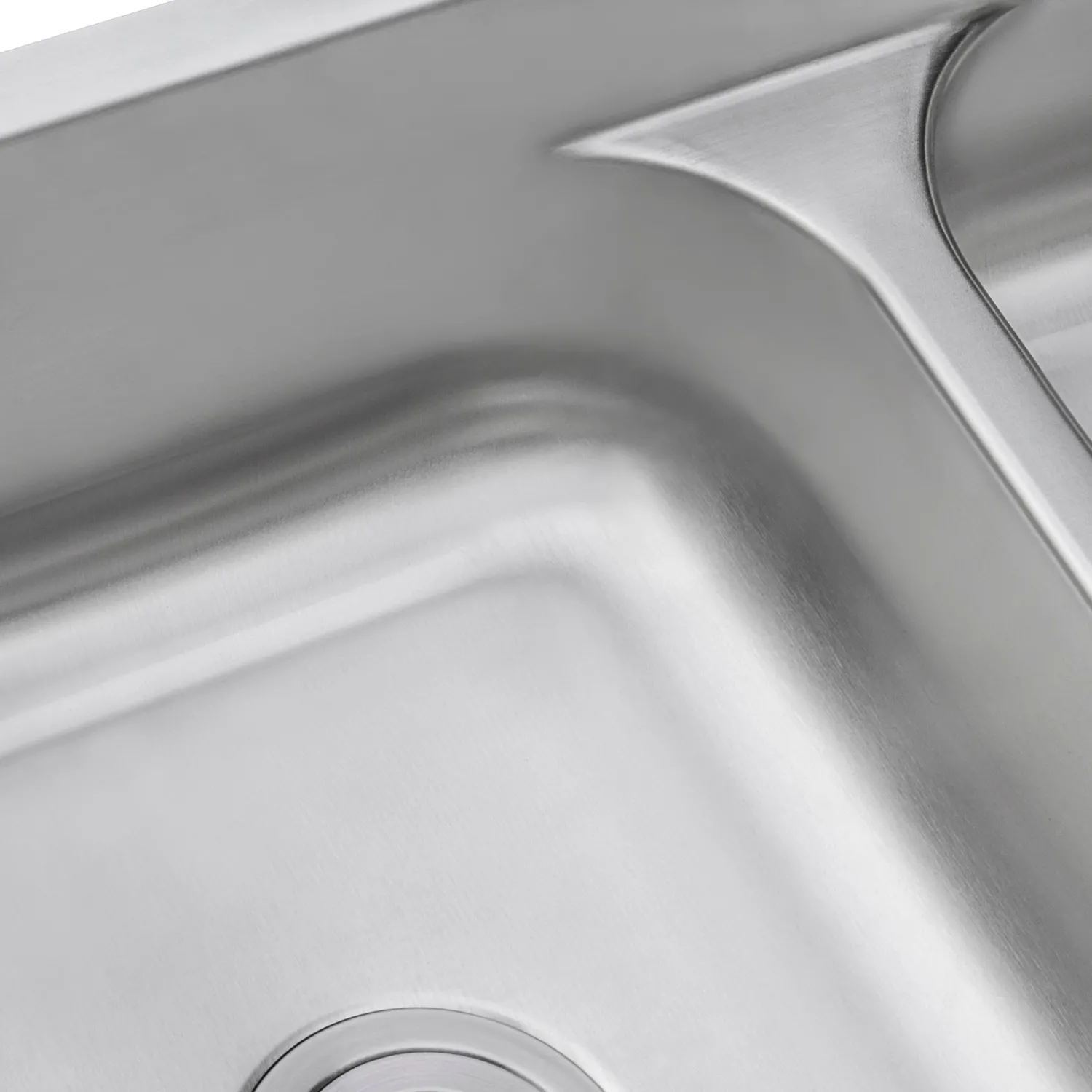 Hot 32" Low-Divide 50/50 Double Bowl Undermount 16 Gauge Stainless Steel Kitchen Sink Stainless Steel Sinks|Double Bowl Sinks