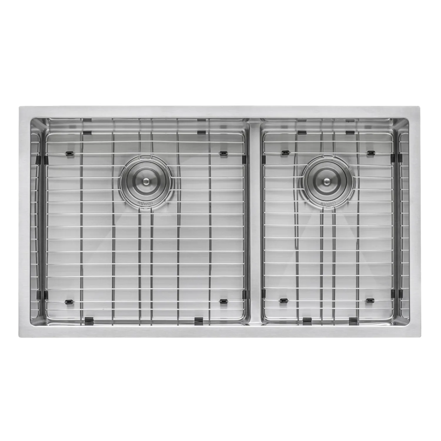 Outlet Low-Divide Undermount Tight Radius 60/40 Double Bowl 16 Gauge Stainless Steel Kitchen Sink Stainless Steel Sinks|Double Bowl Sinks