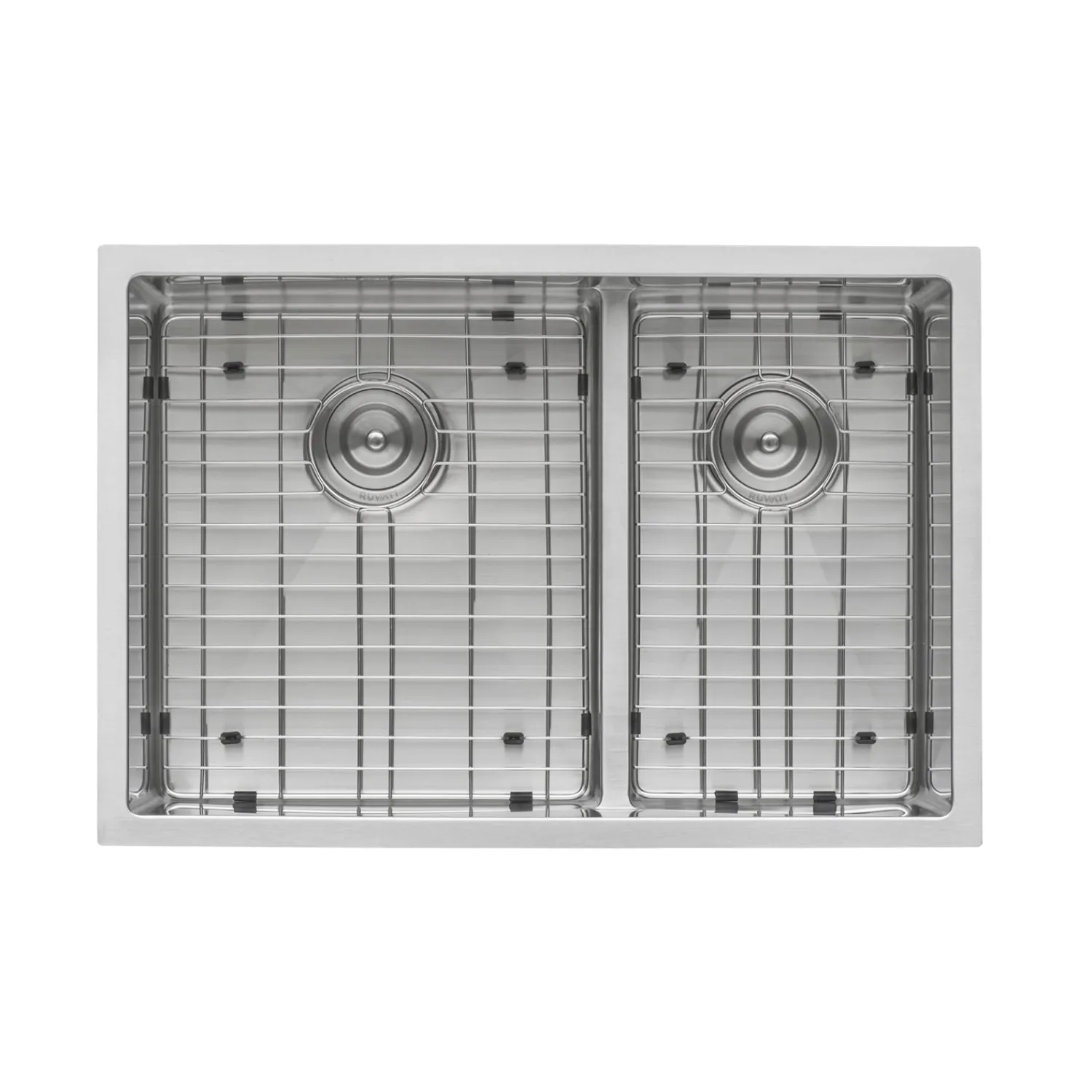 Outlet Low-Divide Undermount Tight Radius 60/40 Double Bowl 16 Gauge Stainless Steel Kitchen Sink Stainless Steel Sinks|Double Bowl Sinks