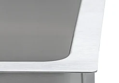 Outlet Low-Divide Undermount Tight Radius 50/50 Double Bowl 16 Gauge Stainless Steel Kitchen Sink Stainless Steel Sinks|Double Bowl Sinks
