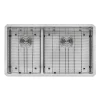 Discount 33" Low-Divide Undermount 40/60 Double Bowl Sink Stainless Steel Sinks|Double Bowl Sinks