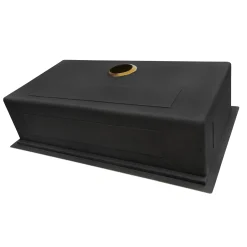Online 27" Matte Gold Stainless Steel Undermount Workstation Kitchen Sink Undermount Sinks|Single Bowl Sinks
