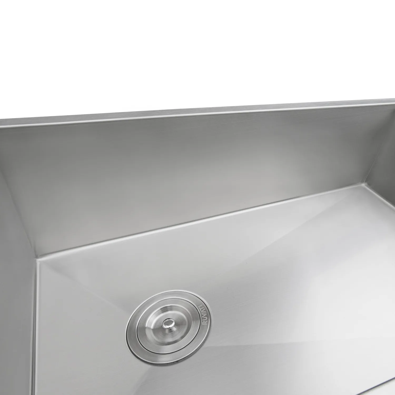Outlet 30" Offset Drain Undermount Single Bowl 16 Gauge Kitchen Sink Stainless Steel Sinks|Single Bowl Sinks