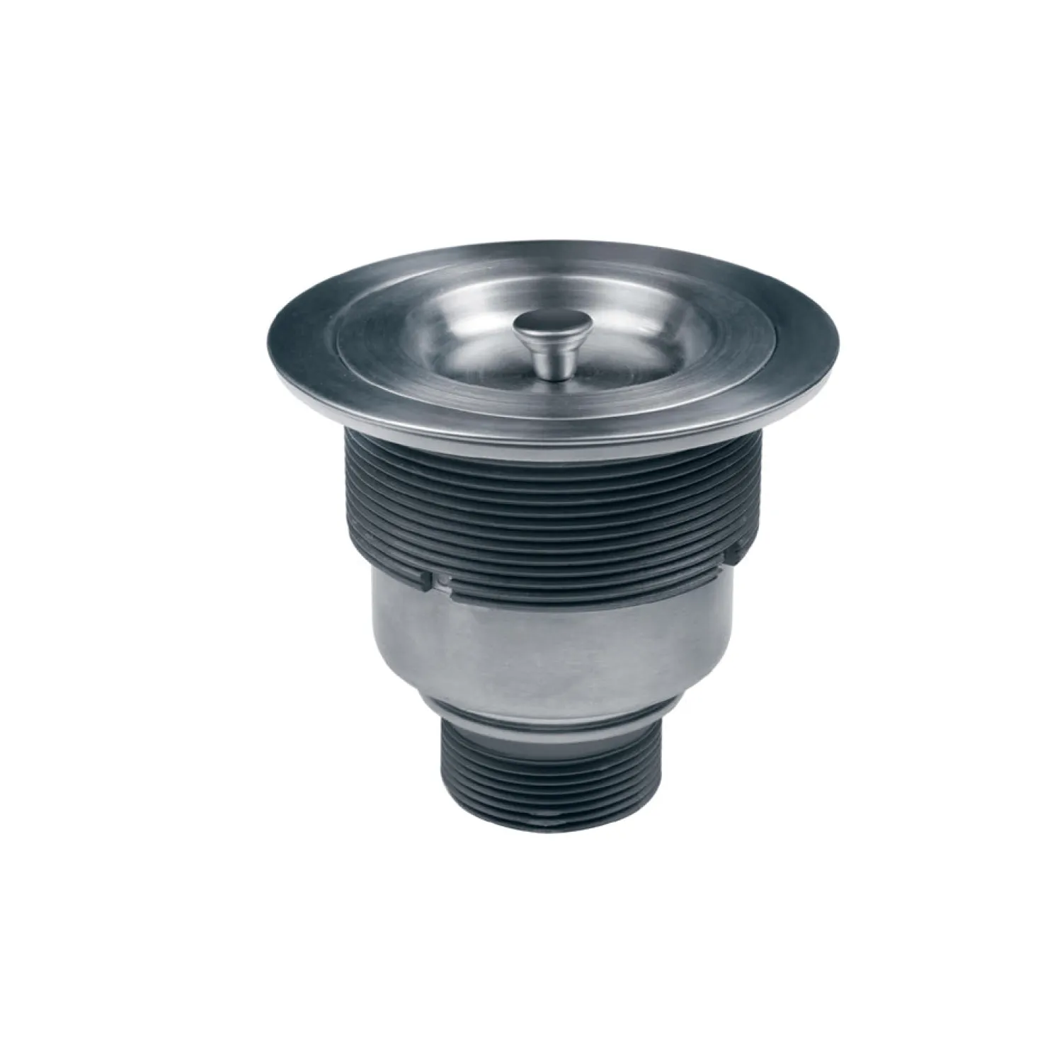 Clearance RVA1025 Kitchen Sink Basket Strainer in Stainless Steel Sink Drains, Disposer Flanges & Air Gaps