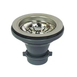 Sale RVA1022 Kitchen Sink Deluxe Strainer in Stainless Steel Sink Drains, Disposer Flanges & Air Gaps