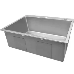 New RVH8008 28" Drop-in Tight Radius Topmount 16 Gauge Stainless Steel Single Bowl Kitchen Sink Drop-In / Top Mount Sinks|Stainless Steel Sinks