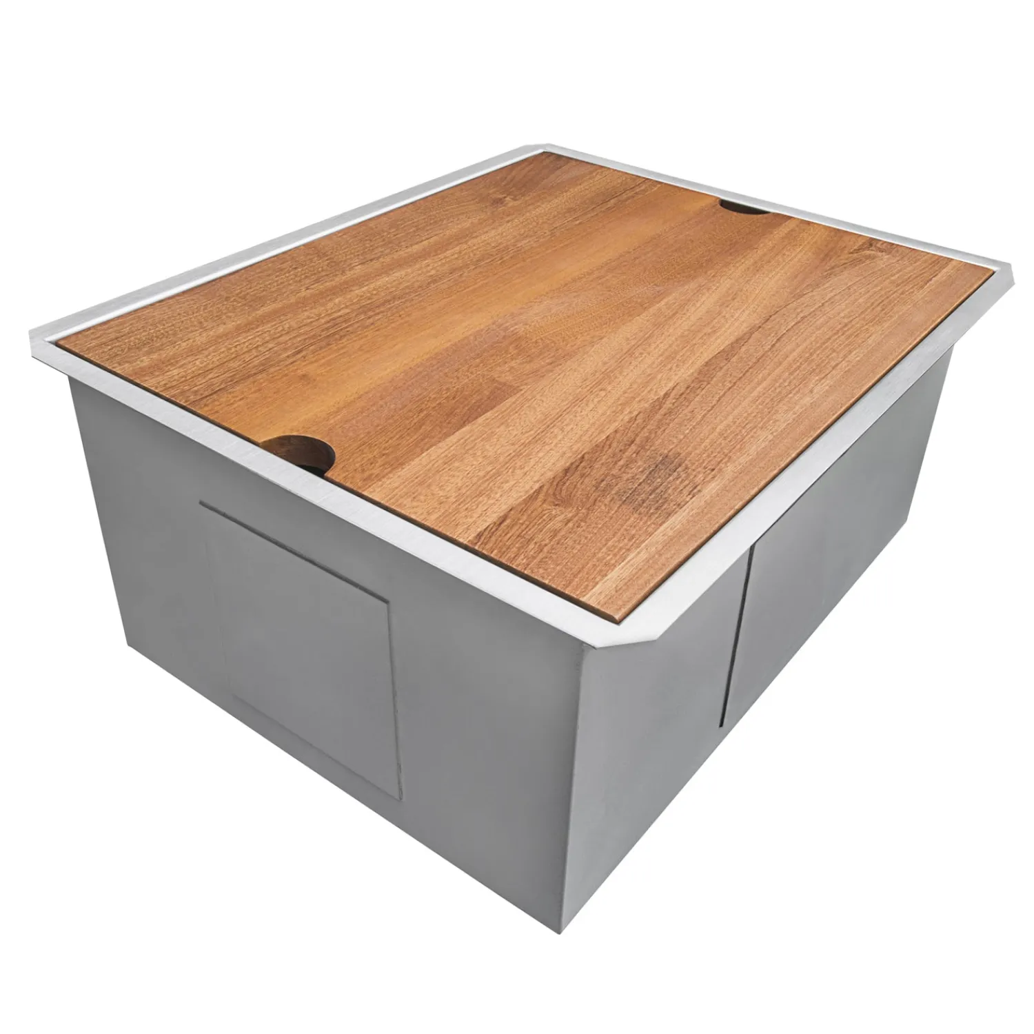 Sale RVH8319 18" Undermount 16 Gauge Workstation Prep Sink Laundry & Utility Sinks|Undermount Sinks