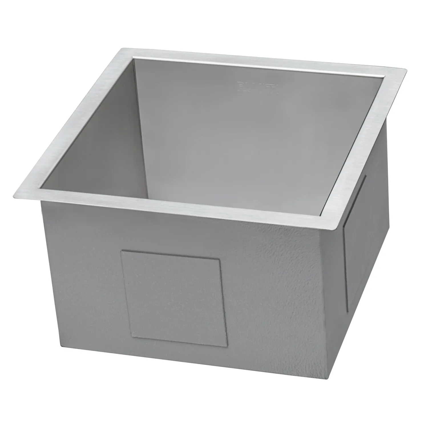 RVH7115 15 x 15" Undermount 16 Gauge Zero Radius Single Bowl Bar Prep Square Kitchen Sink Sinks For Tight Spaces|Bar / Prep Sinks