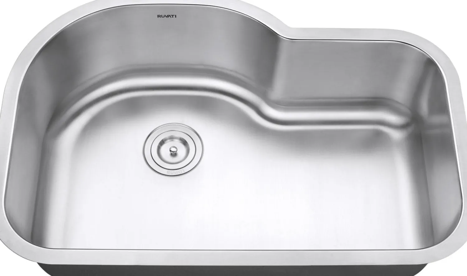 Best RVM4700 32" Undermount 16 Gauge Single Bowl Kitchen Sink Stainless Steel Sinks|Single Bowl Sinks