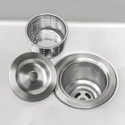 Best RVU6121 21" x 18" x 12" Deep Undermount 16 Gauge Stainless Steel Laundry Utility Sink Stainless Steel Sinks|Single Bowl Sinks